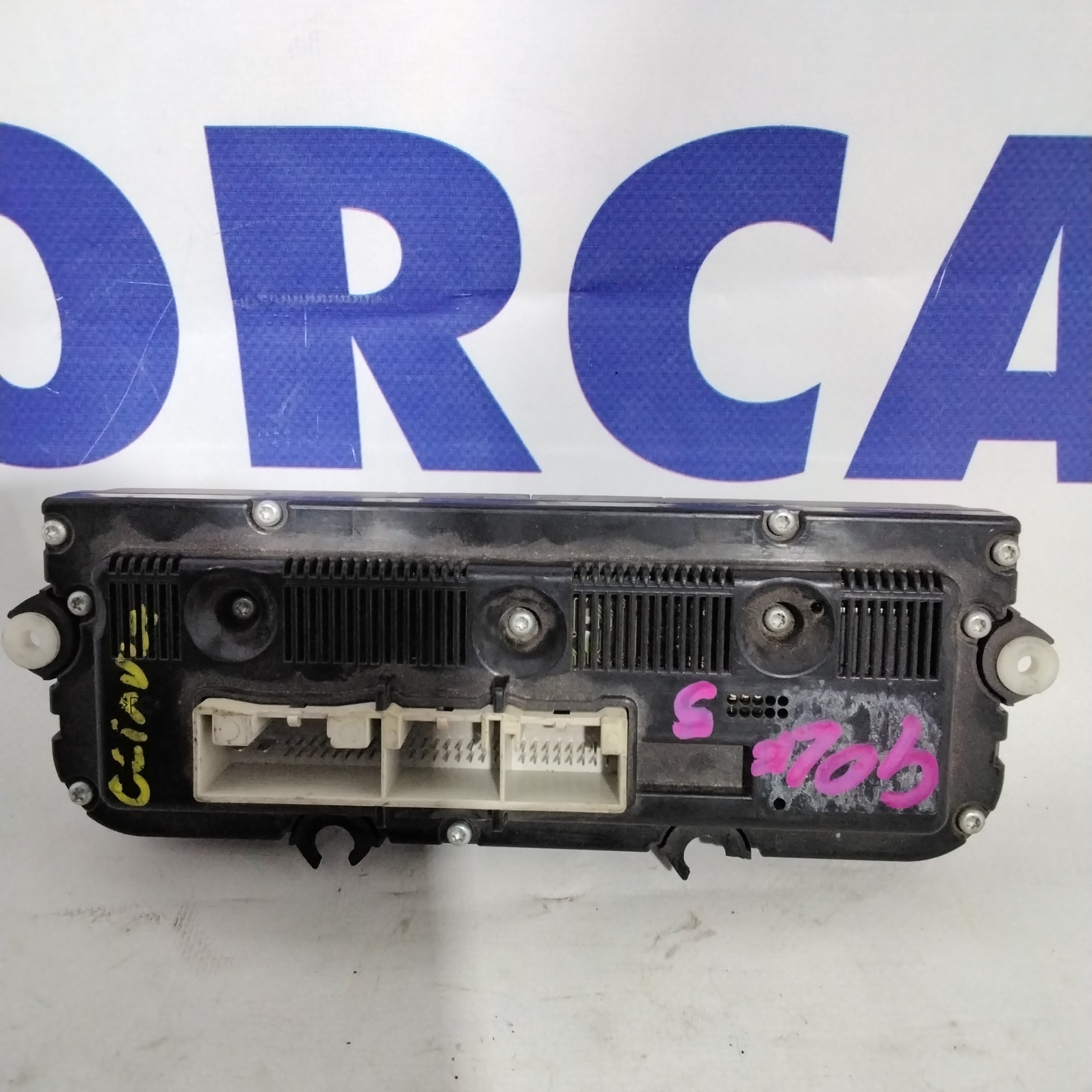 Comando climatizzatore/riscaldamento VOLKSWAGEN golf 5 anno 2005 codice: 74241061