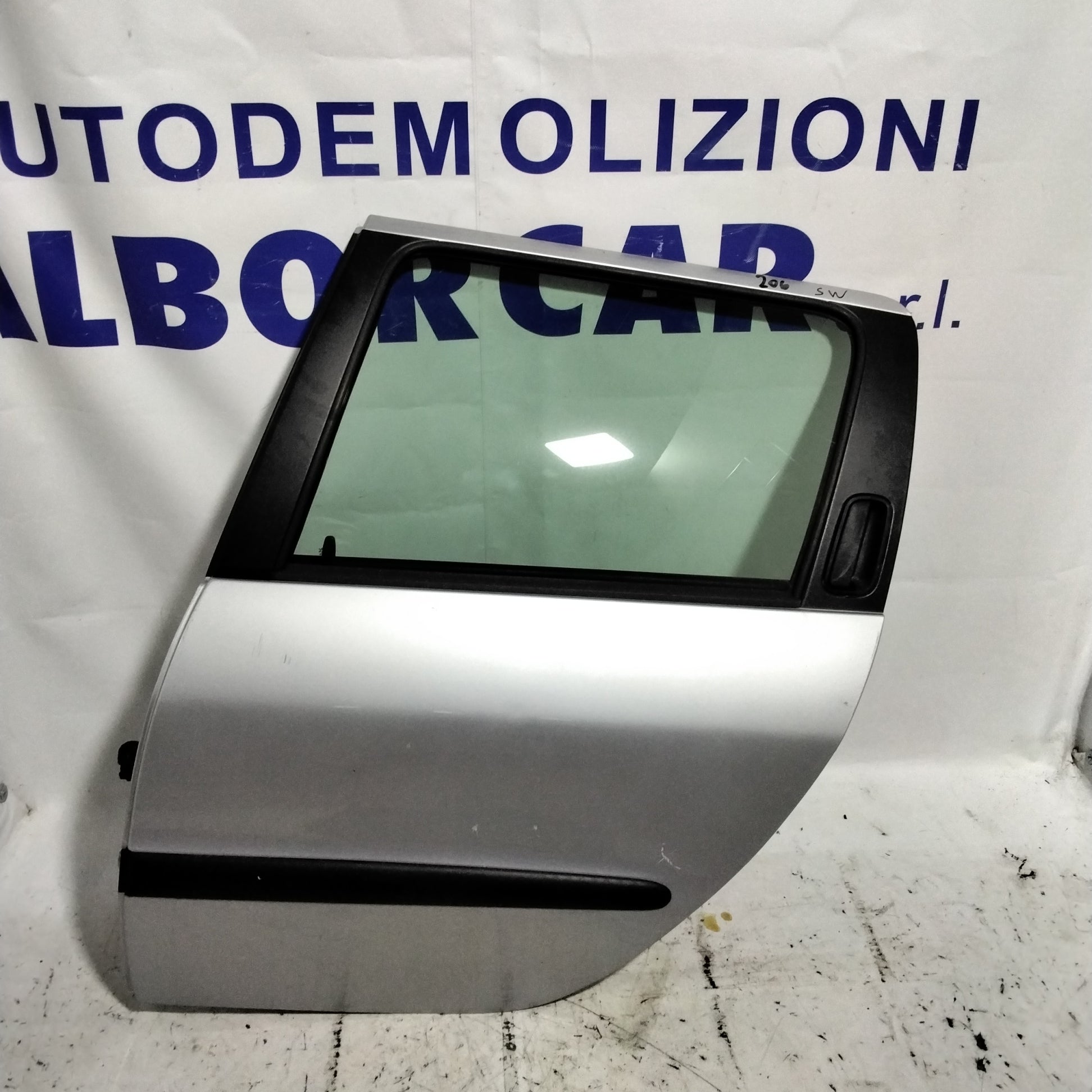 left rear door PEUGEOT 206 SW year 2005