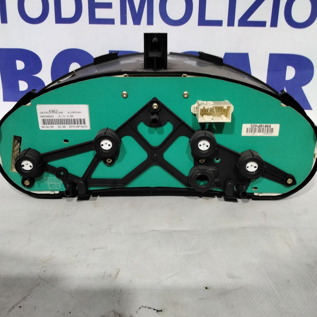 Instrument cluster / speedometer PEUGEOT 206 SW diesel year 2005