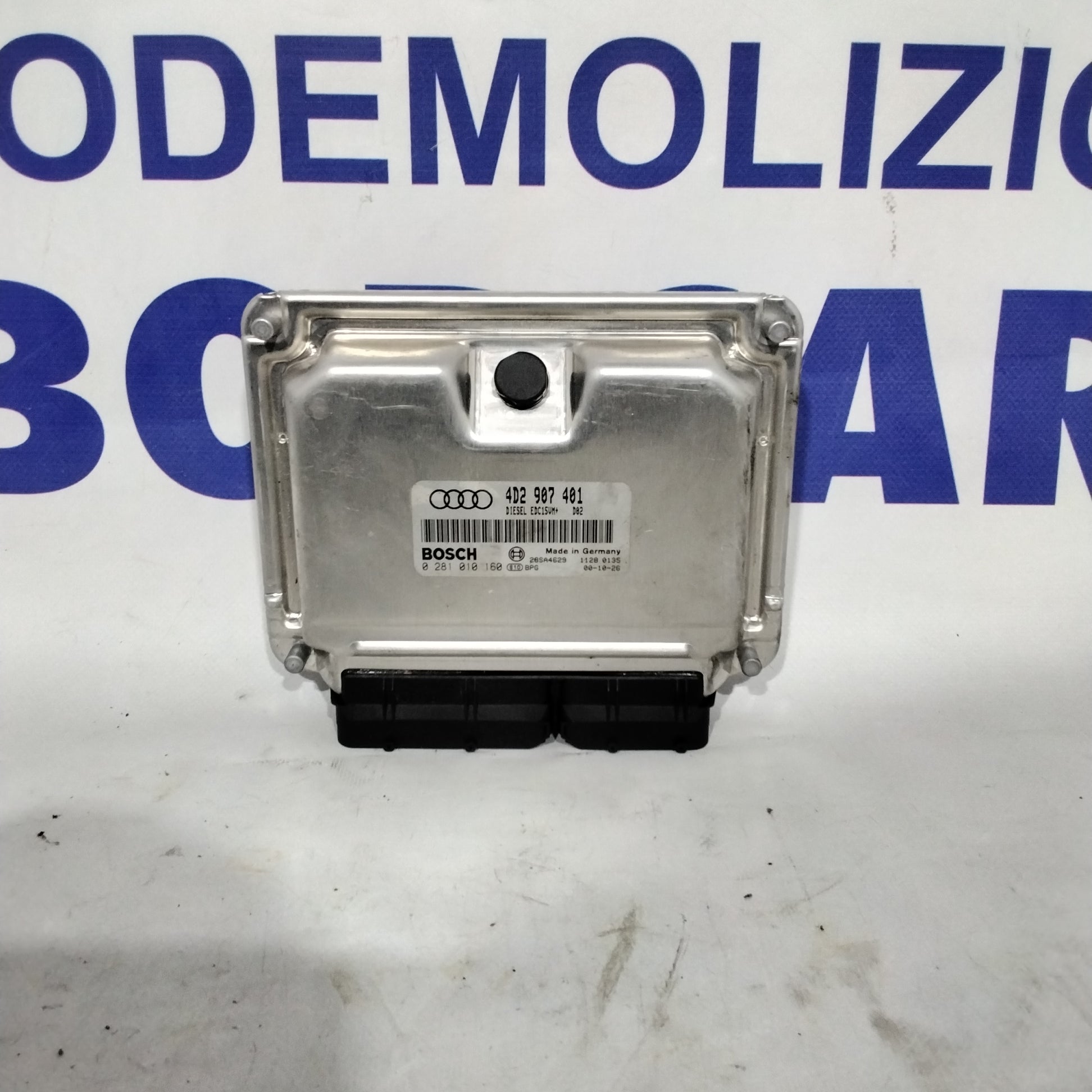 Centralina motore  AUDI A8/A6 2.5 tdi anno 2001 codice:4D2907401