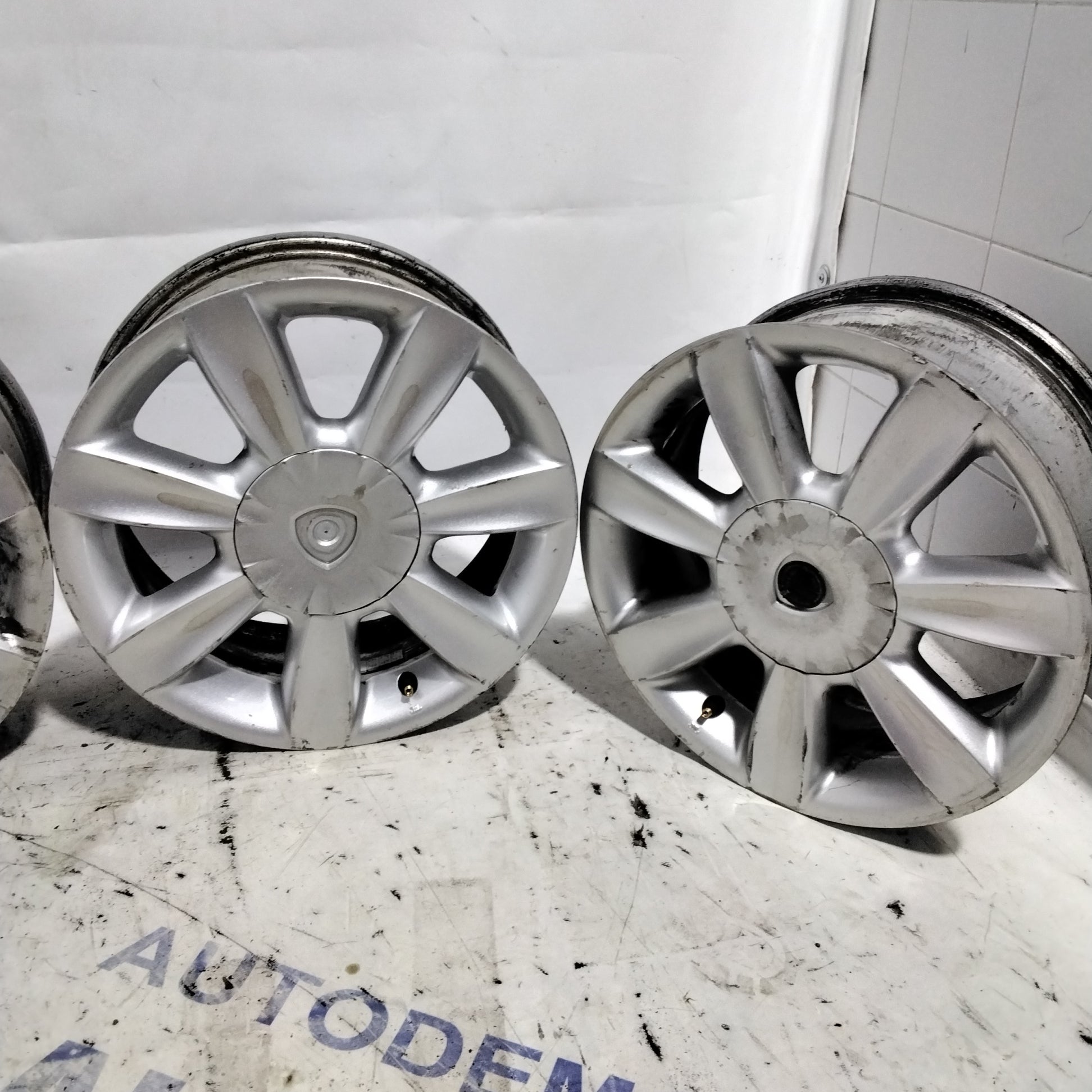 4 cerchi in lega 4 fori LANCIA ypsilon 15 pollici anno 2007