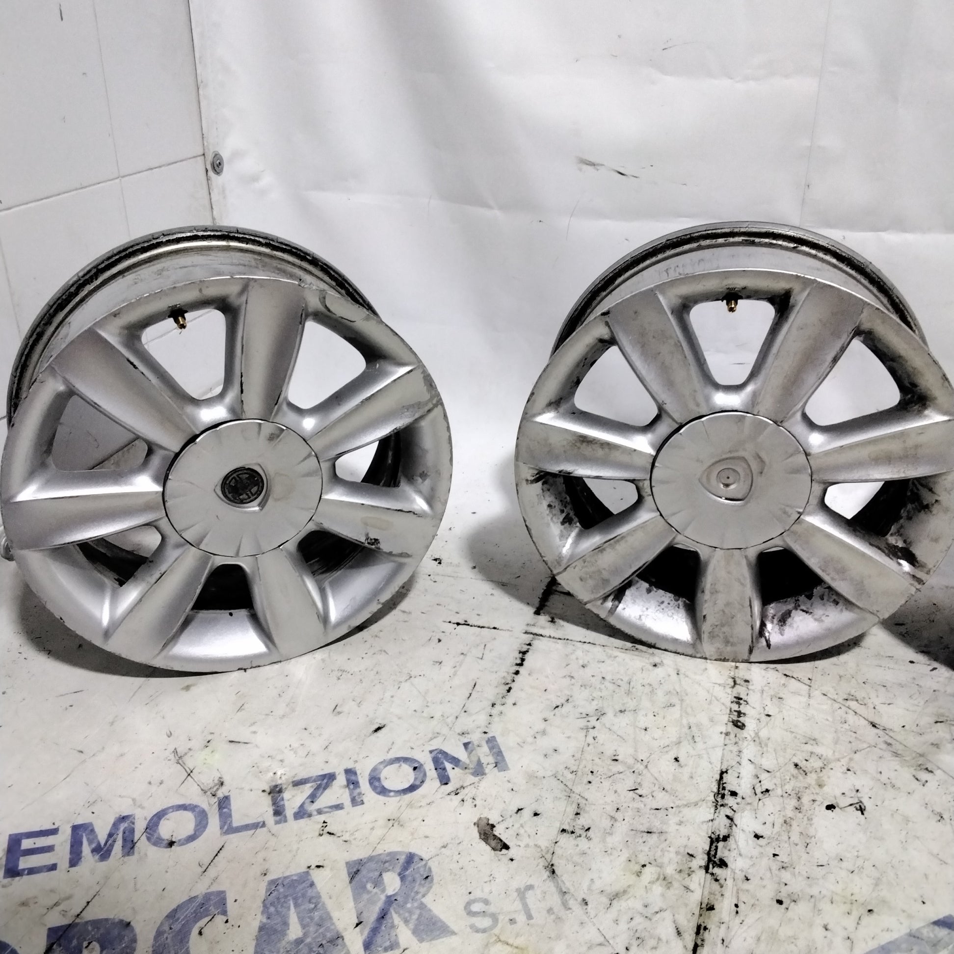 4 cerchi in lega 4 fori LANCIA ypsilon 15 pollici anno 2007