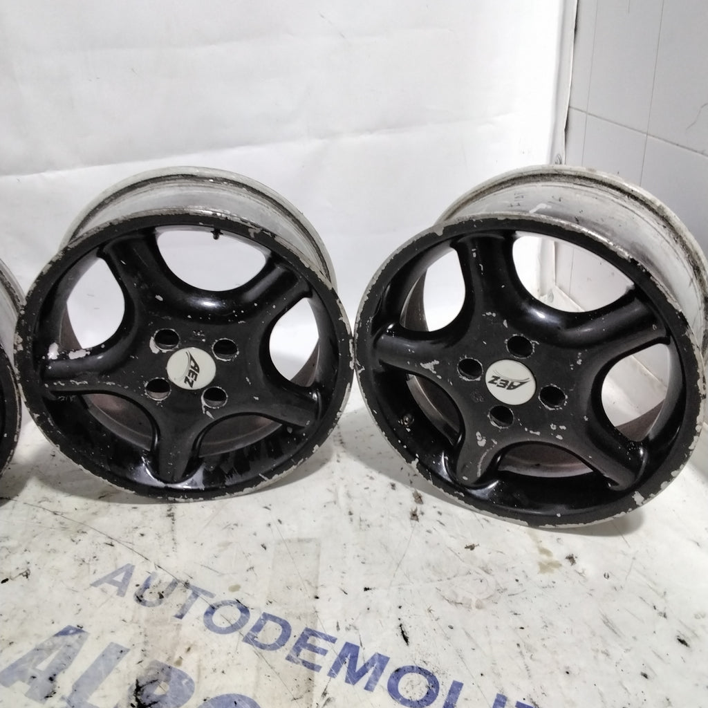 4 cerchi in lega 4 fori FIAT 15 pollici