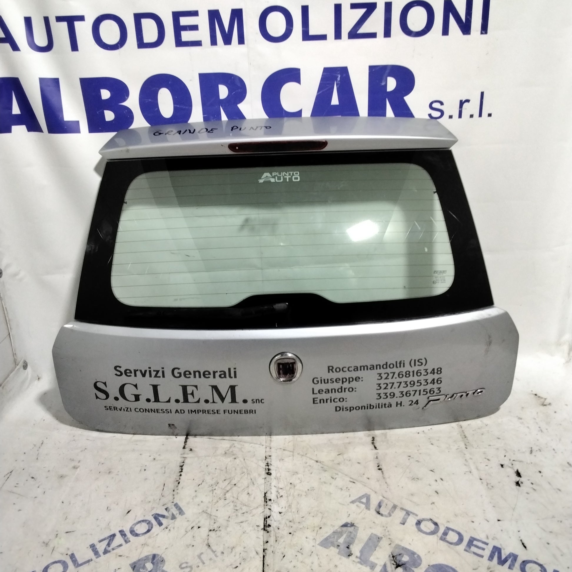 Cofano posteriore FIAT  grande punto anno 2007