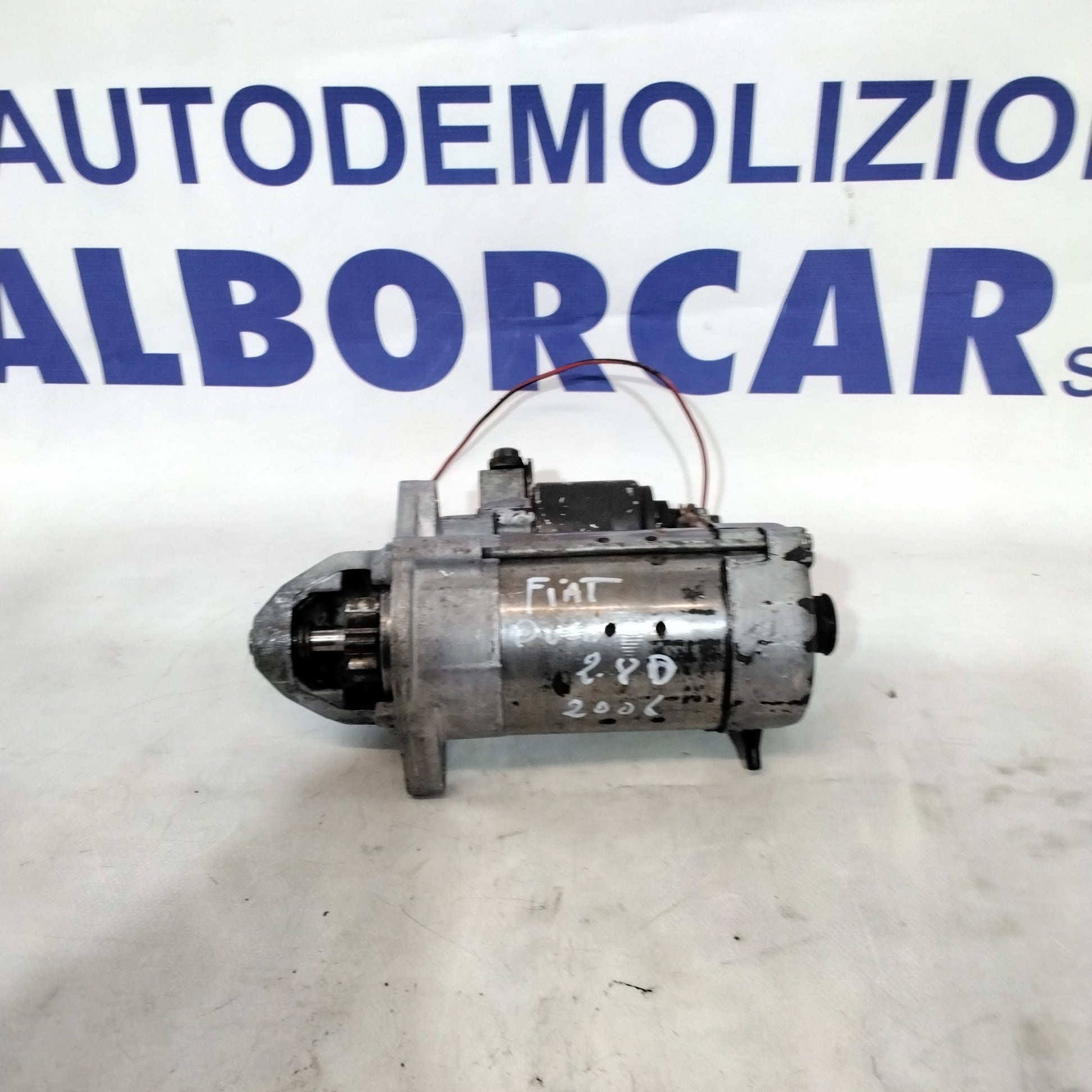 Motorino avviamento FIAT ducato 2.8 diesel anno 2006 codice:6033AC0350
