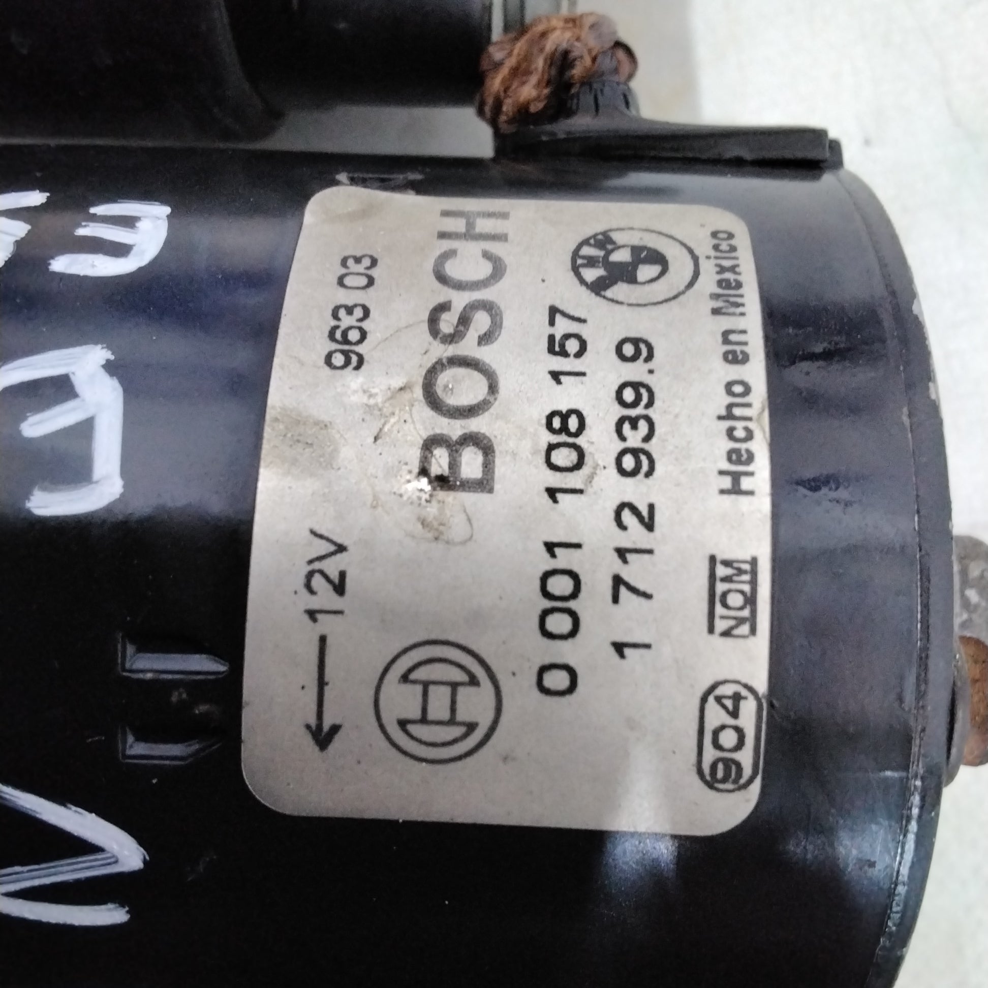 motorino avviamento BMW z3 (E36/E49/E46) 2.0 benzina anno 1998 codice:0001108157