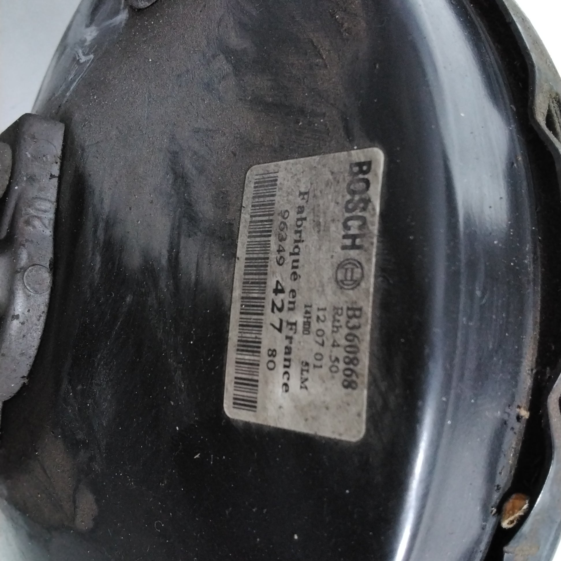 Brake booster PEUGEOT 206 1.9 diesel year 2003/2007 code: B360868