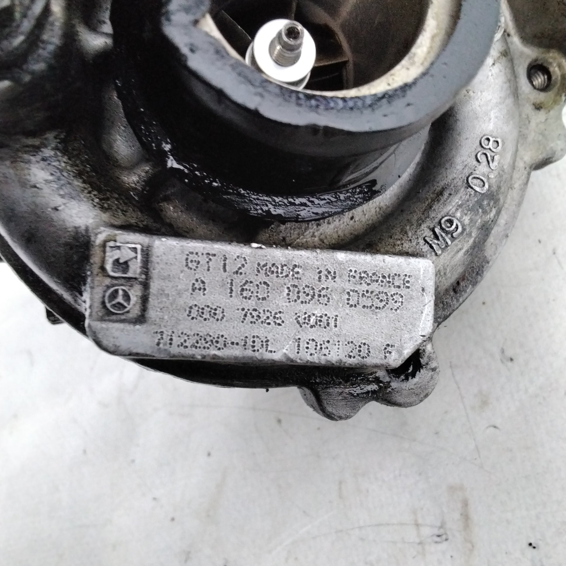 SMART fortwo (450)700 turbocharger year 2004/2007 code:A1600960599