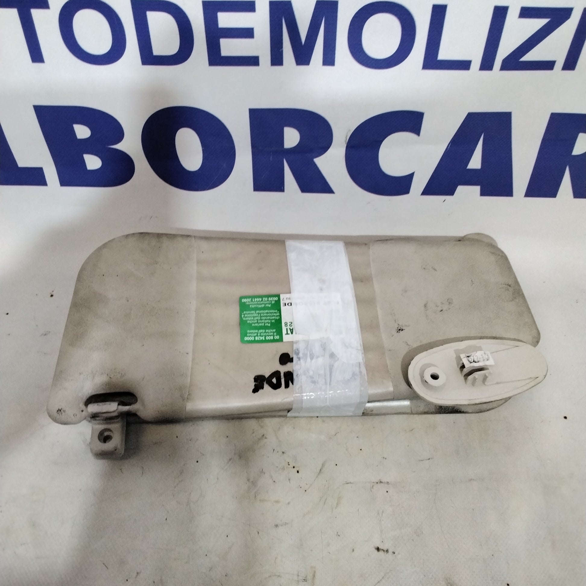 Sun visor FIAT Grande Punto year 2007