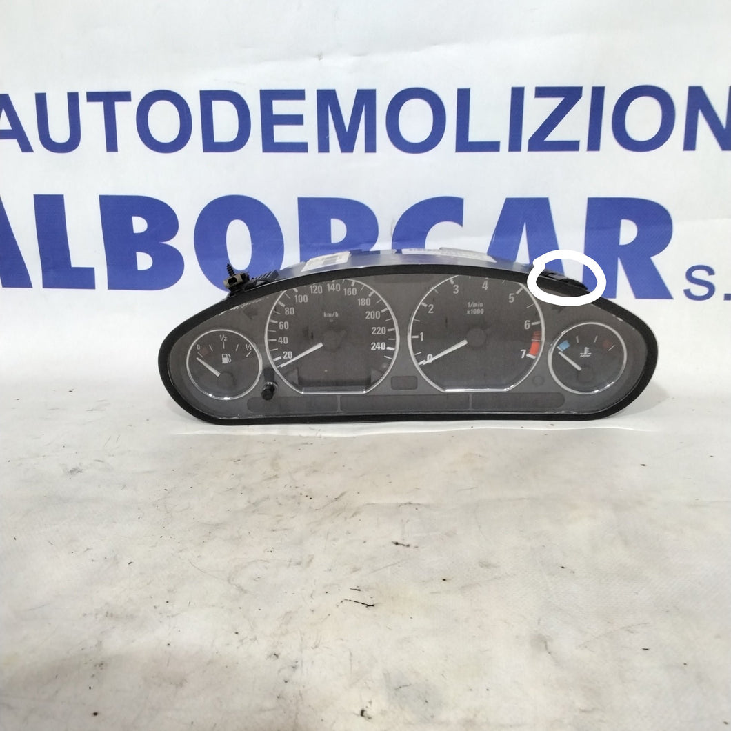 Quadro strumento /contachilometri BMW Z3 2.0 benzina anno 1998 codice:62118381880