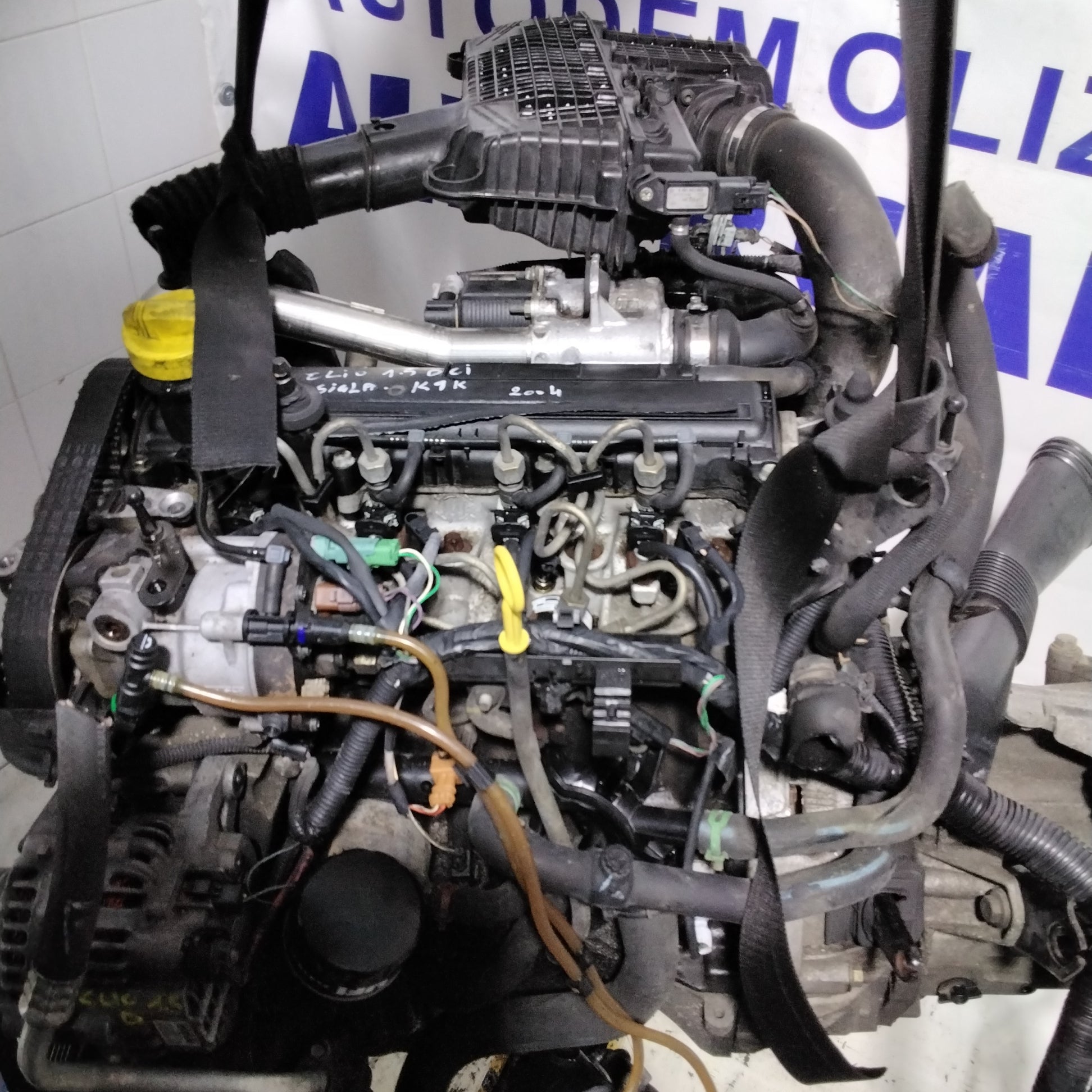 Motore renault clio 1.5 dci anno 2004 sigla :K9K