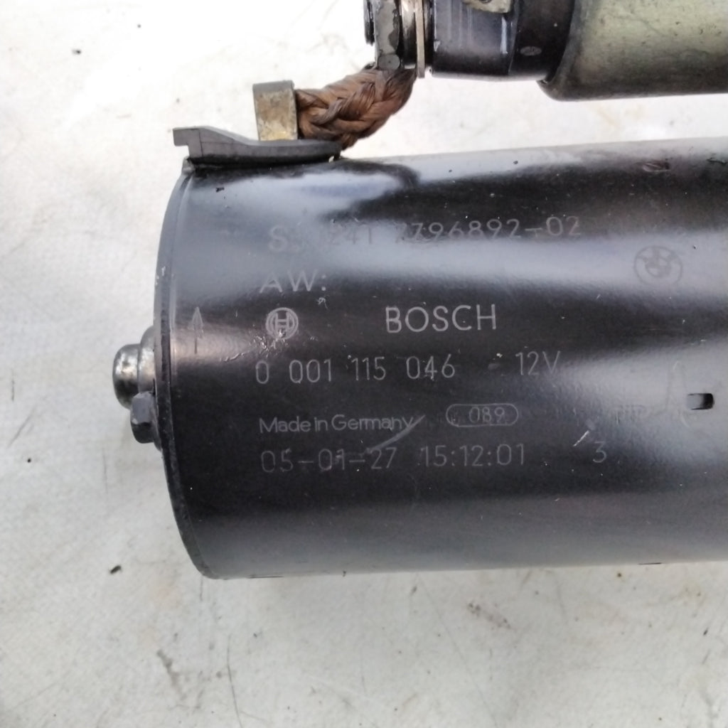 motor de arranque BMW 118 2.0 TD año 2005 código 0001115046