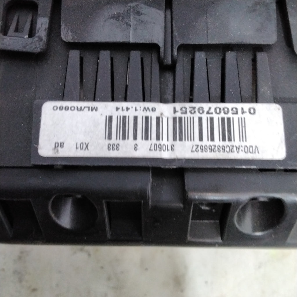 Cuadro de instrumentos / cuentakilómetros Alfa Romeo 159 1.9 JDTM año 2005 código: 0156079251
