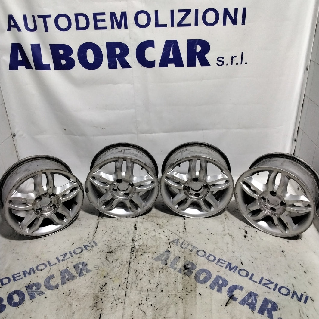 4 cerchi in lega 4 fori renault 15 pollici