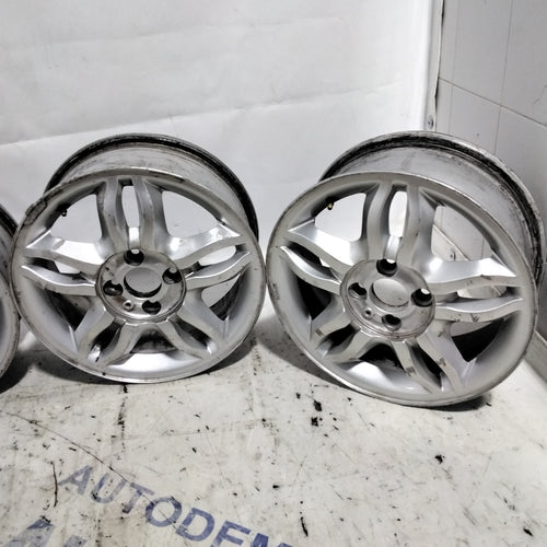 4 cerchi in lega 4 fori renault 15 pollici