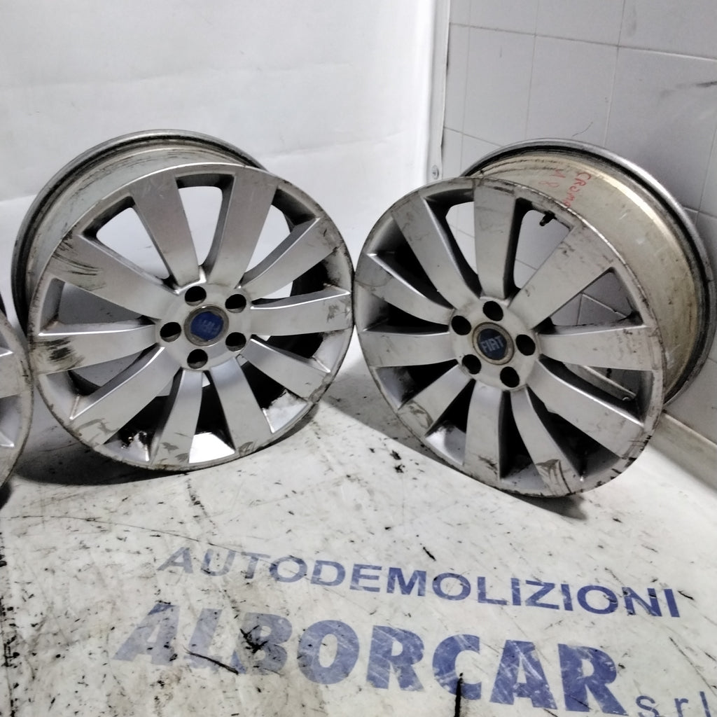 4 cerchi in lega 5 fori fiat croma 18 pollici