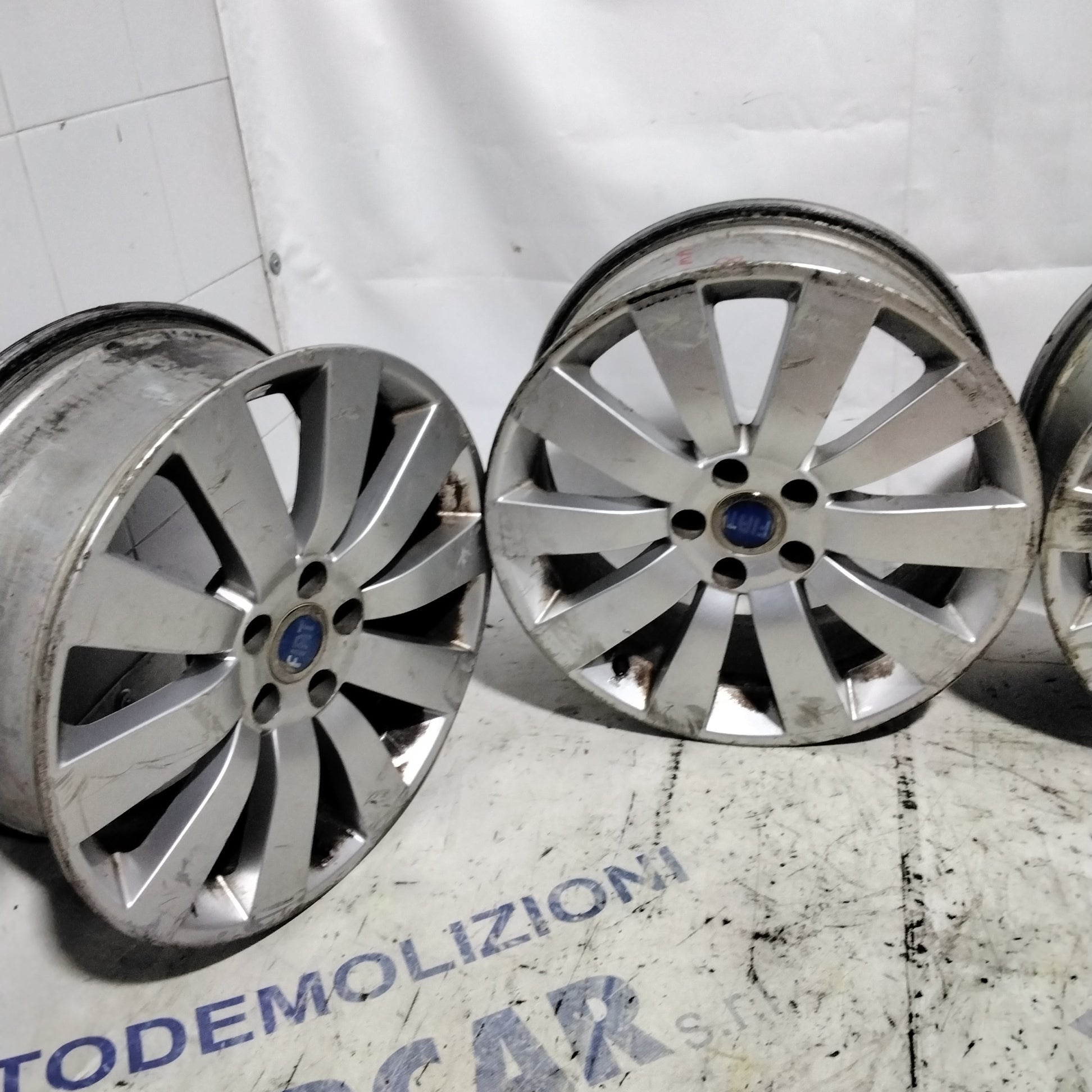 4 cerchi in lega 5 fori fiat croma 18 pollici