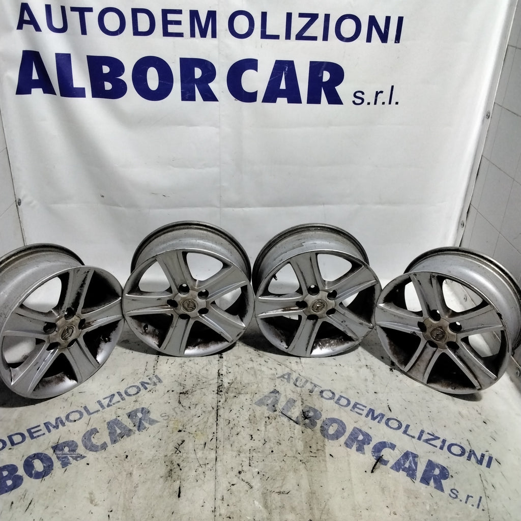 4 cerchi in lega 5 fori MAZDA 16 pollici
