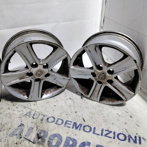 4 cerchi in lega 5 fori MAZDA 16 pollici