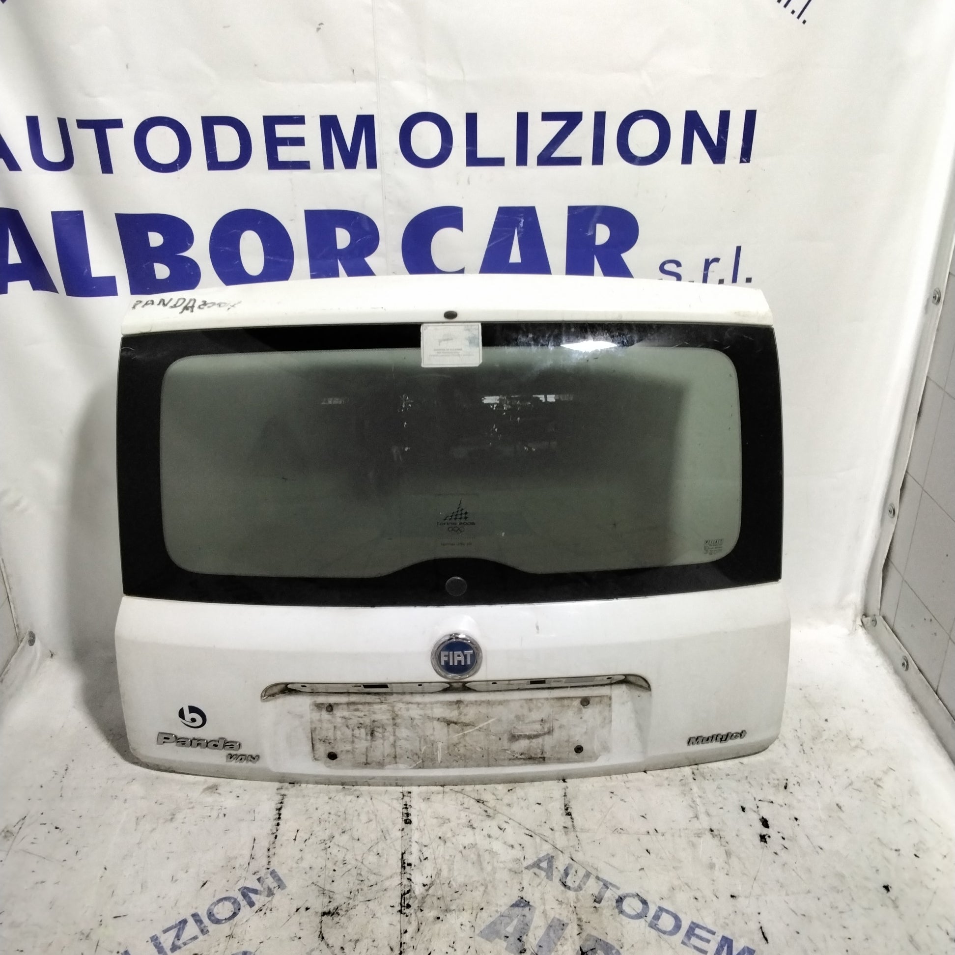 Cofano posteriore fiat panda multijet anno 2007