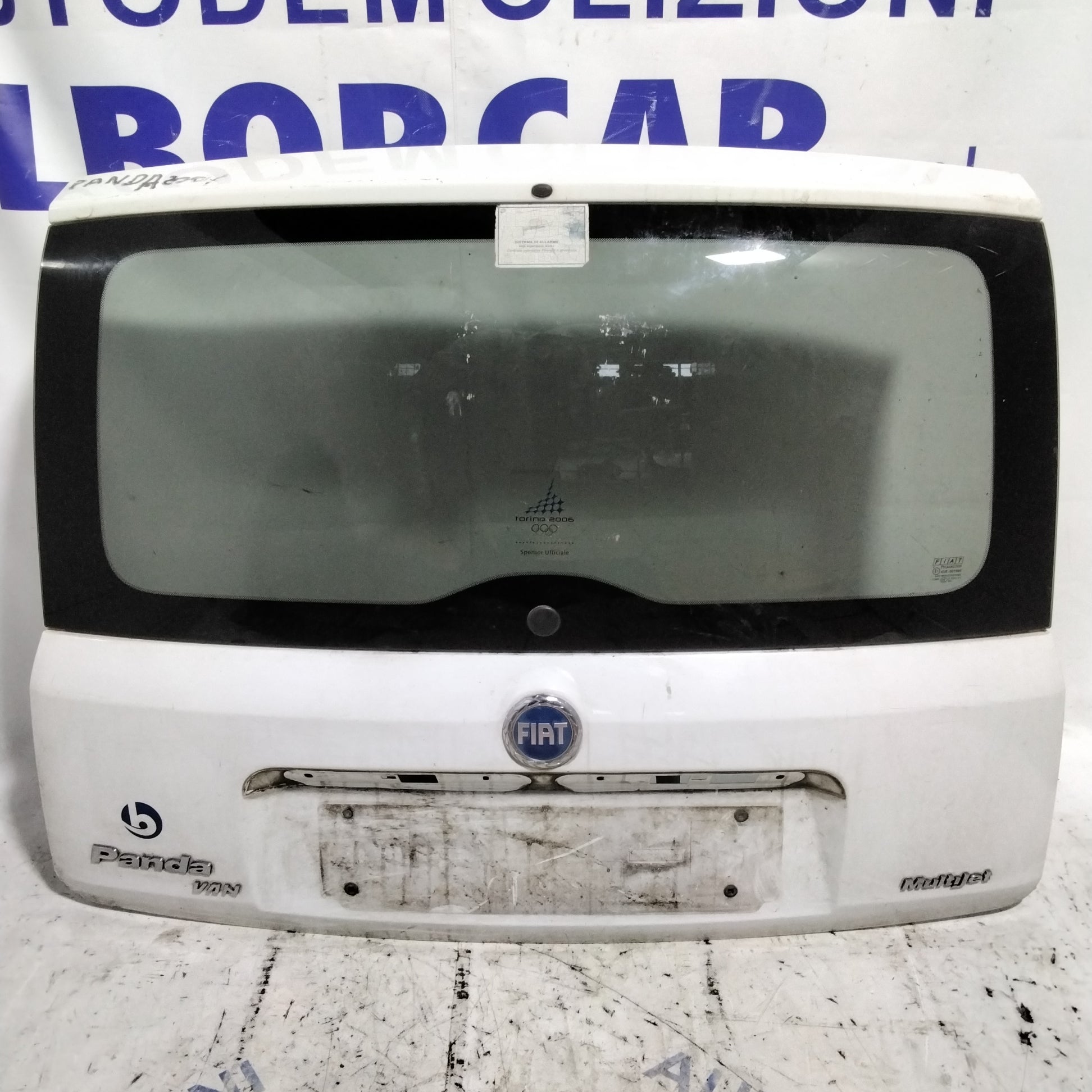 Cofano posteriore fiat panda multijet anno 2007