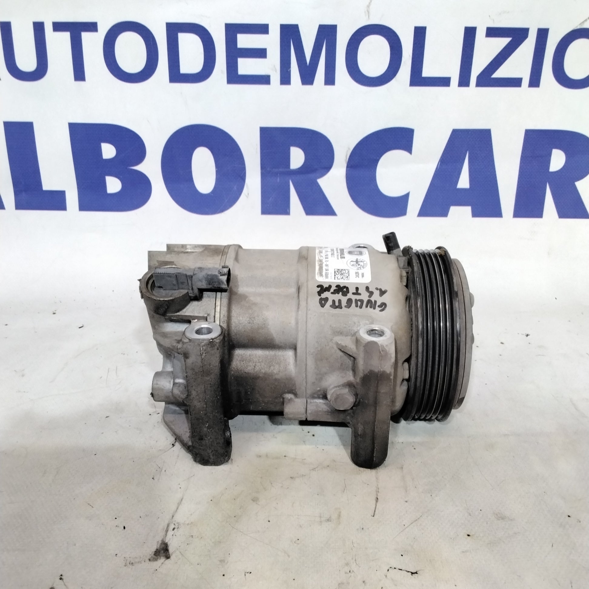 Compressore aria condizionata alfa romeo giulietta 1.4 turbo benzina anno 2016 codice:50533538(sf14p2)