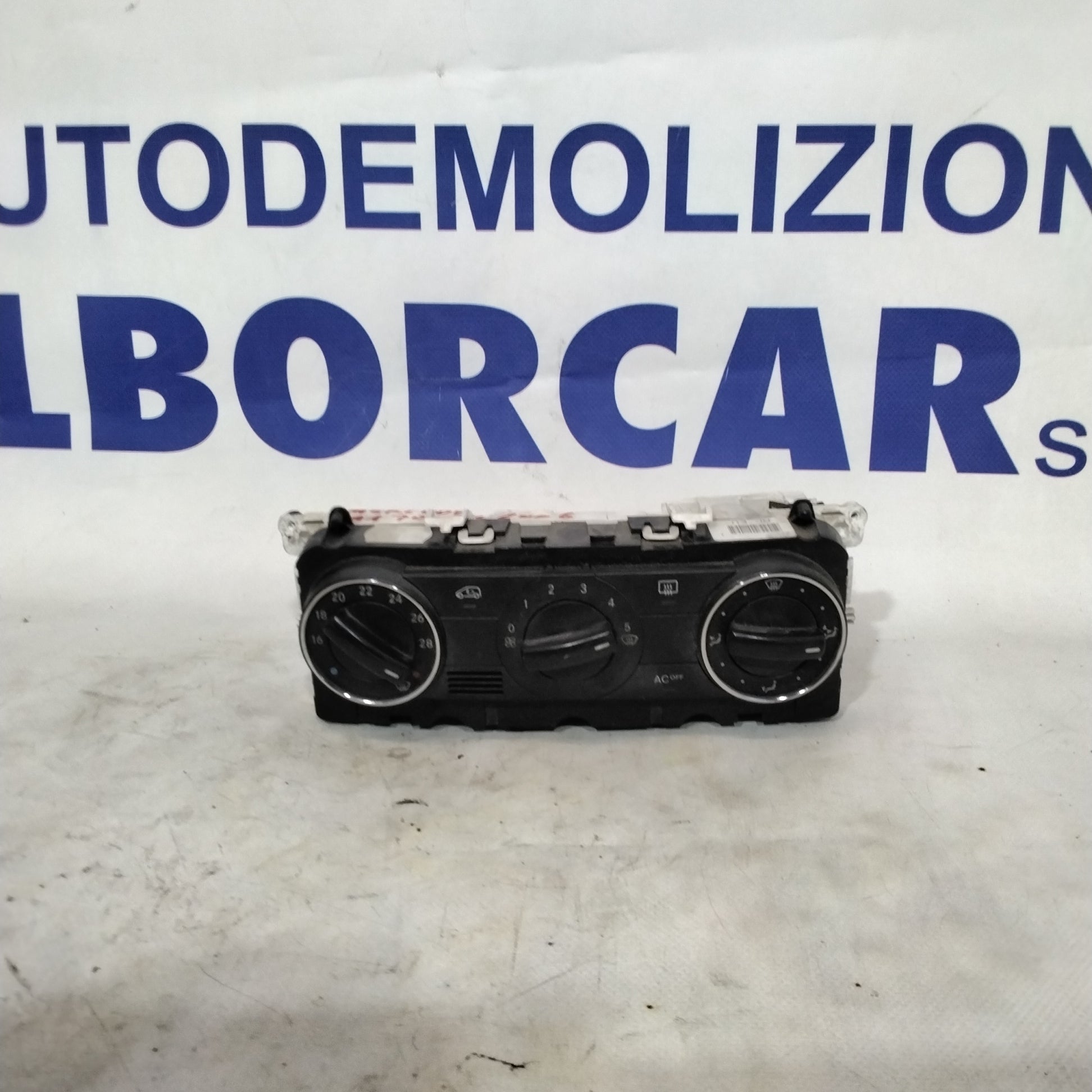 Comando climatizzatore mercedes classe A170 anno 2006 codice:A1698301385