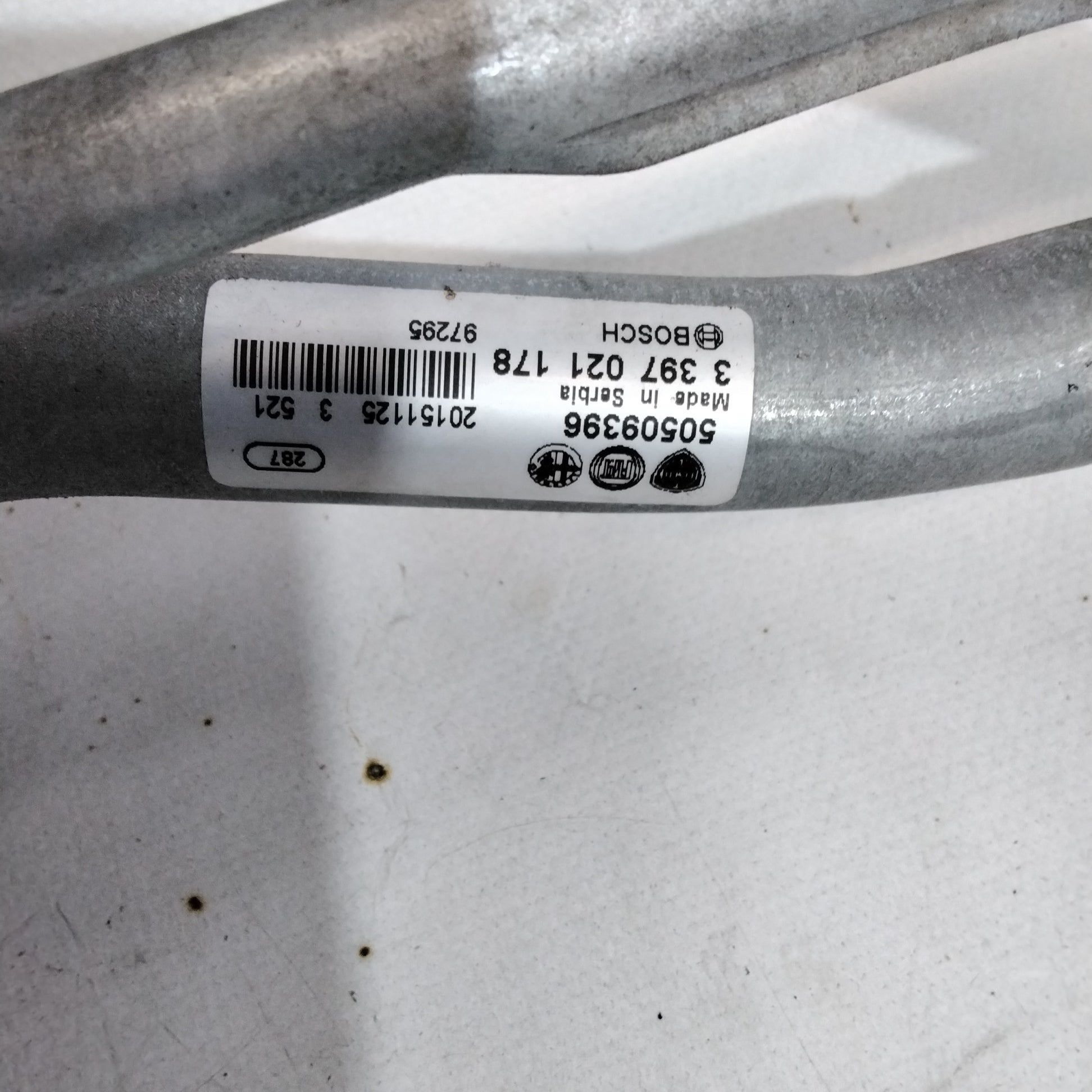 Motorino tergicristallo alfa romeo giulietta 1.4 benzina anno 2016 codice:50509396