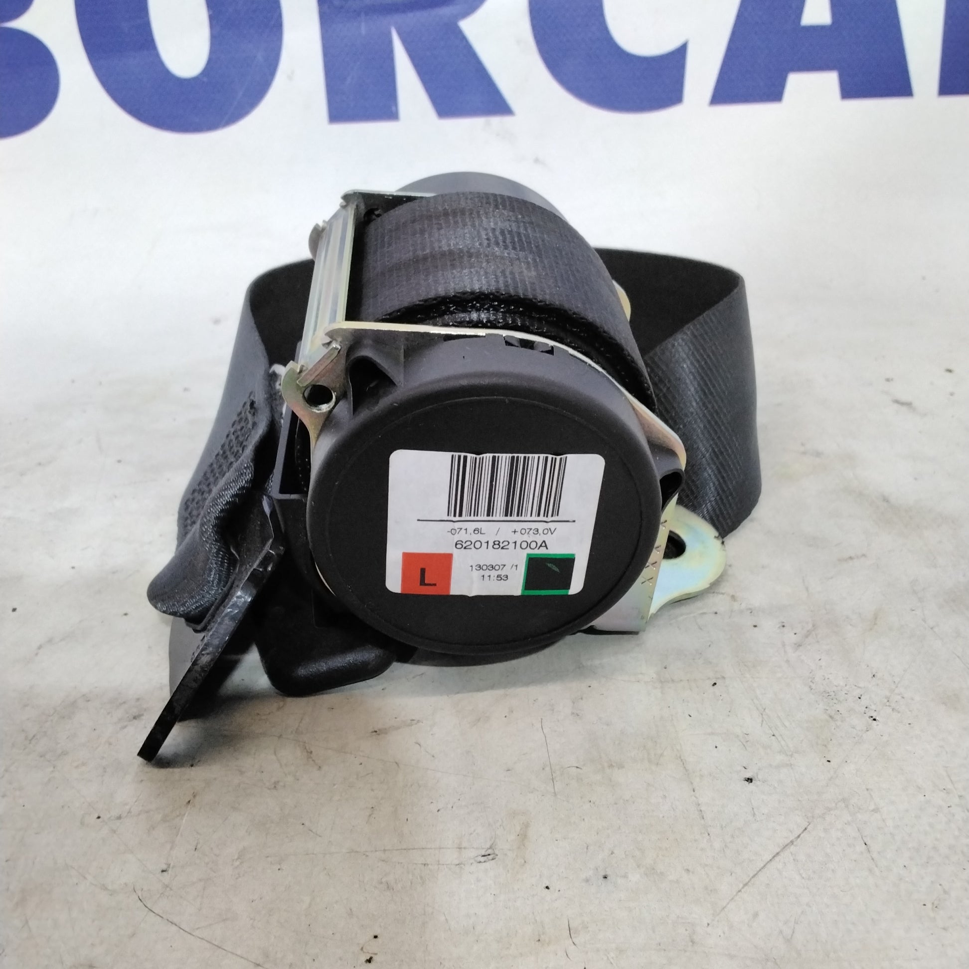 Cintura di sicurezza posteriore sinistra  fiat grande punto evo anno 2012 codice:620182100A