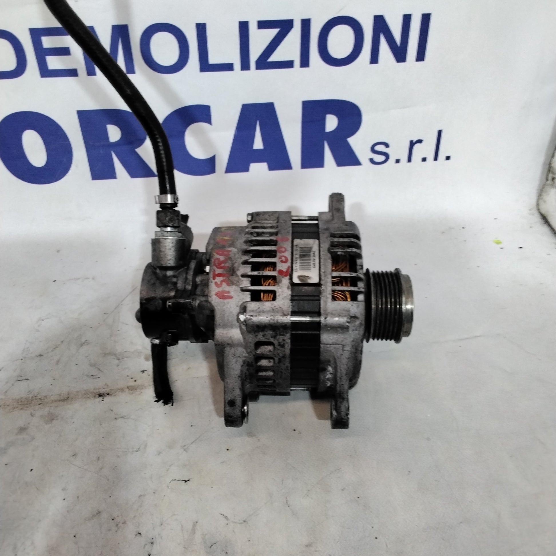 Alternator with integrated regulator Opel Astra 1.7 diesel year 2006 code: CAL20136AS