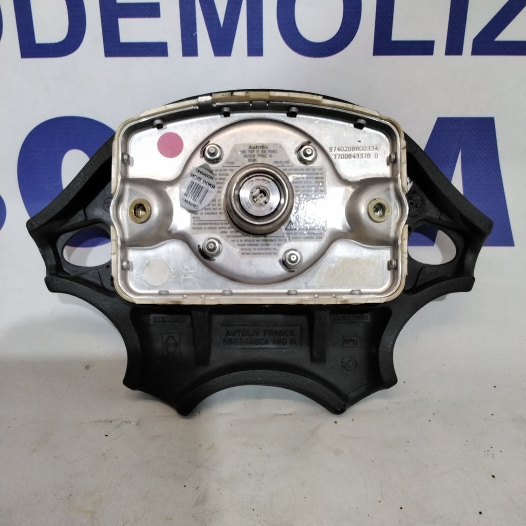 Renault Megane steering wheel airbag year 1996/1999 code: 7700843378