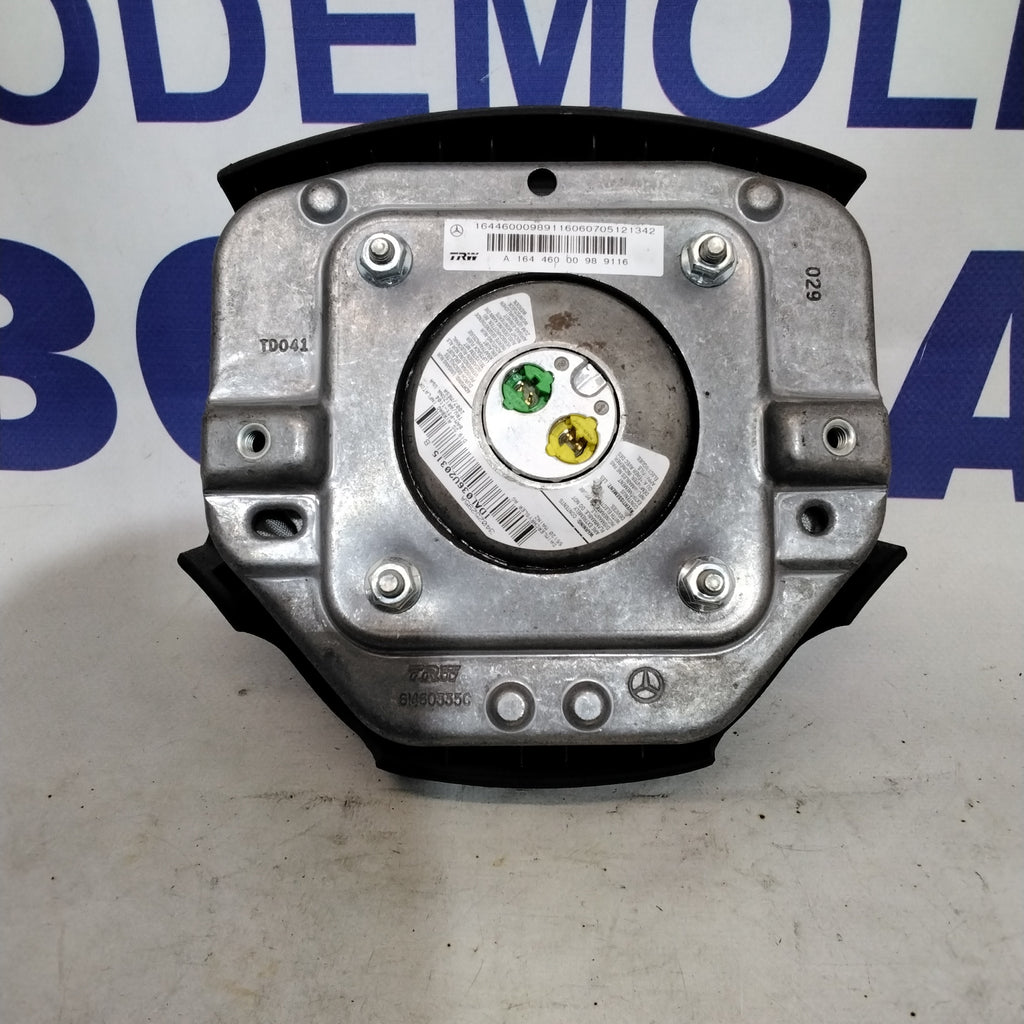 Mercedes-Benz ML W164 320 CDI steering wheel airbag, year 2003/2010, part number: A16446000989116