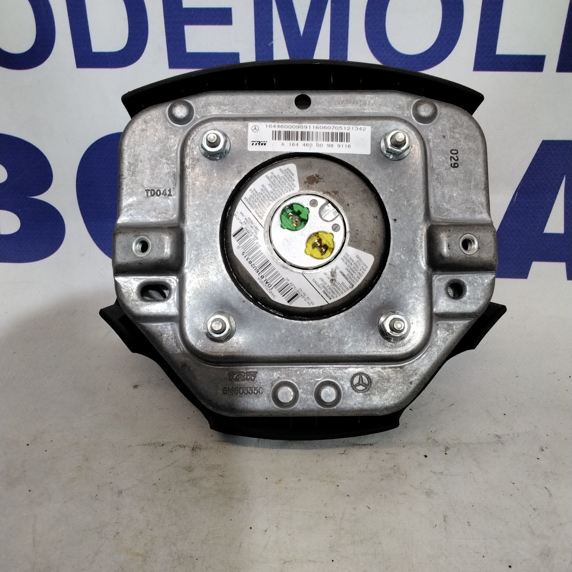 Airbag volante mercedes-benz ML W164  320 CDI anmo 2003/2010 codice:A16446000989116