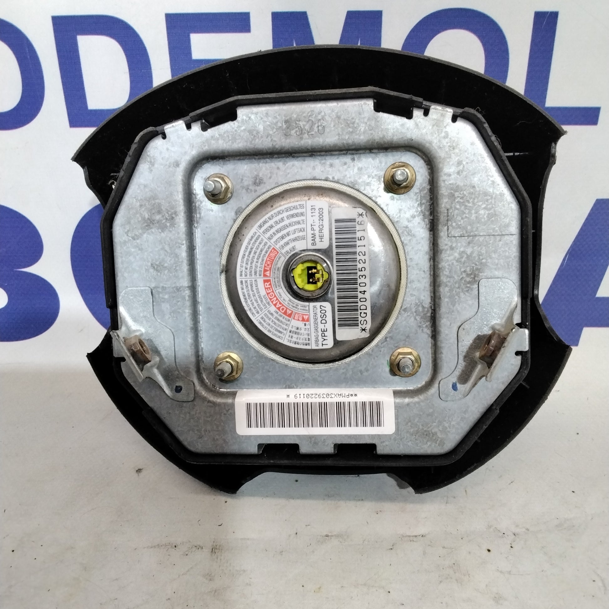 Nissan Micra steering wheel airbag year 2005 code: TYPE-DS07