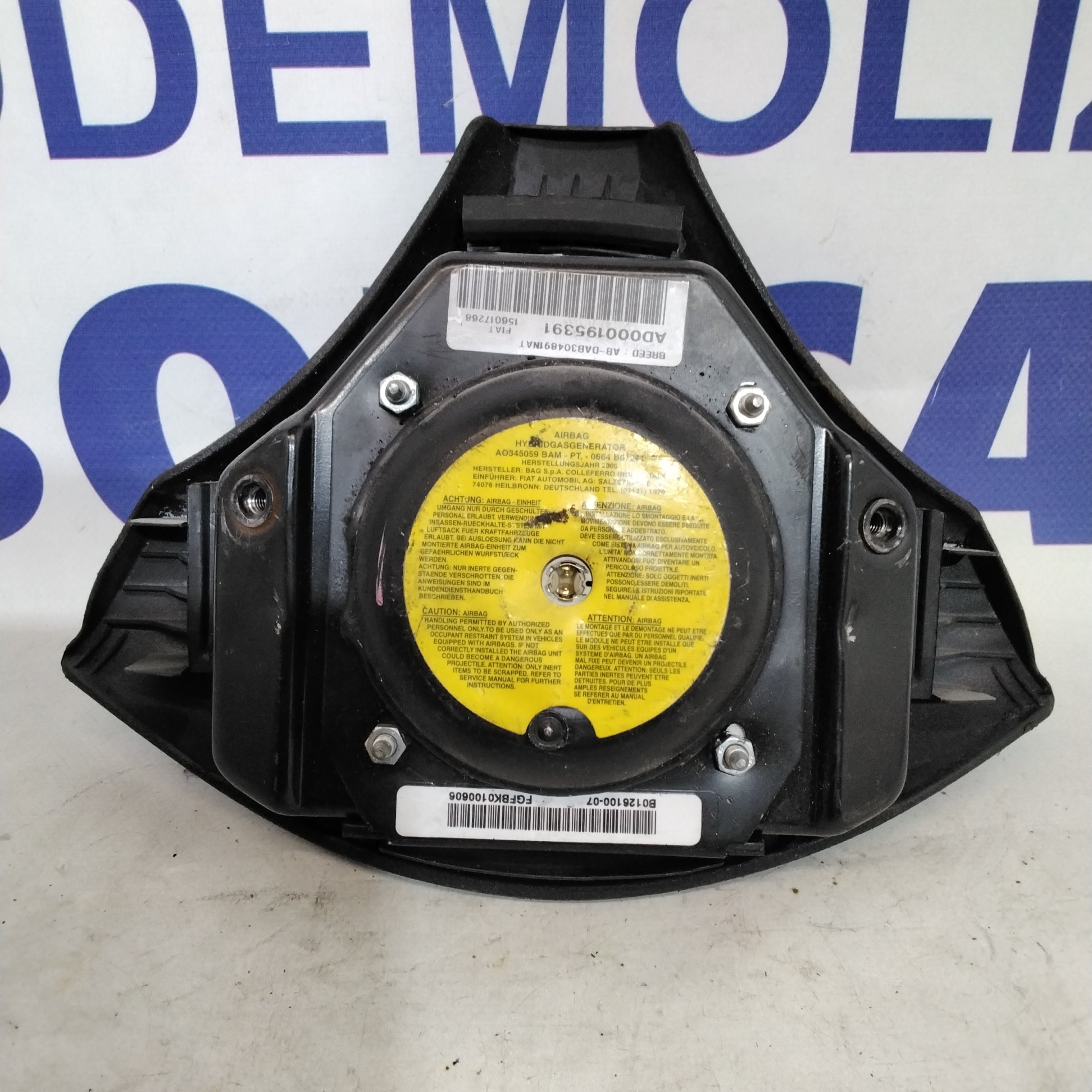 Airbag volante alfa romeo 156 anno 2002 codice:156017268