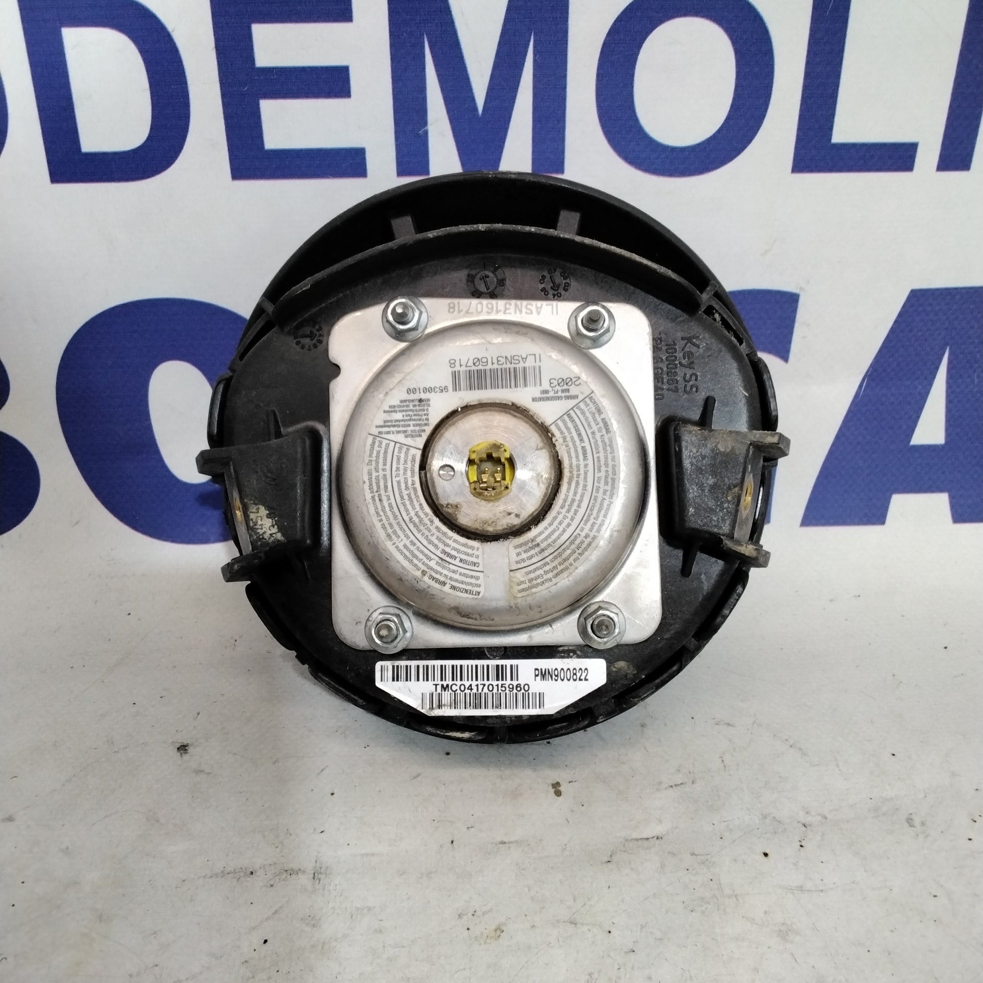 Airbag volante smart forfour anno 2005 codice:PMN900822