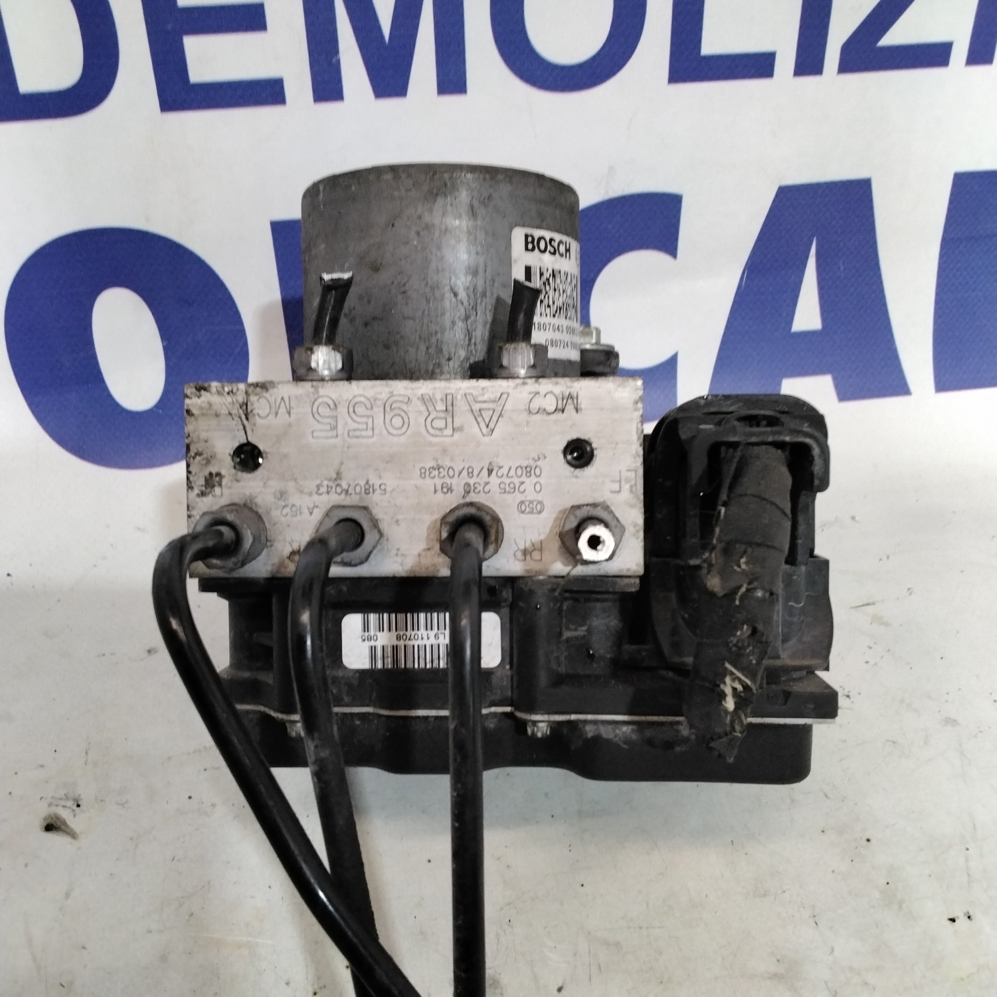 Pompa centralina abs alfa romeo mito 1.6 multijet  anno 2008 codice:0265230191