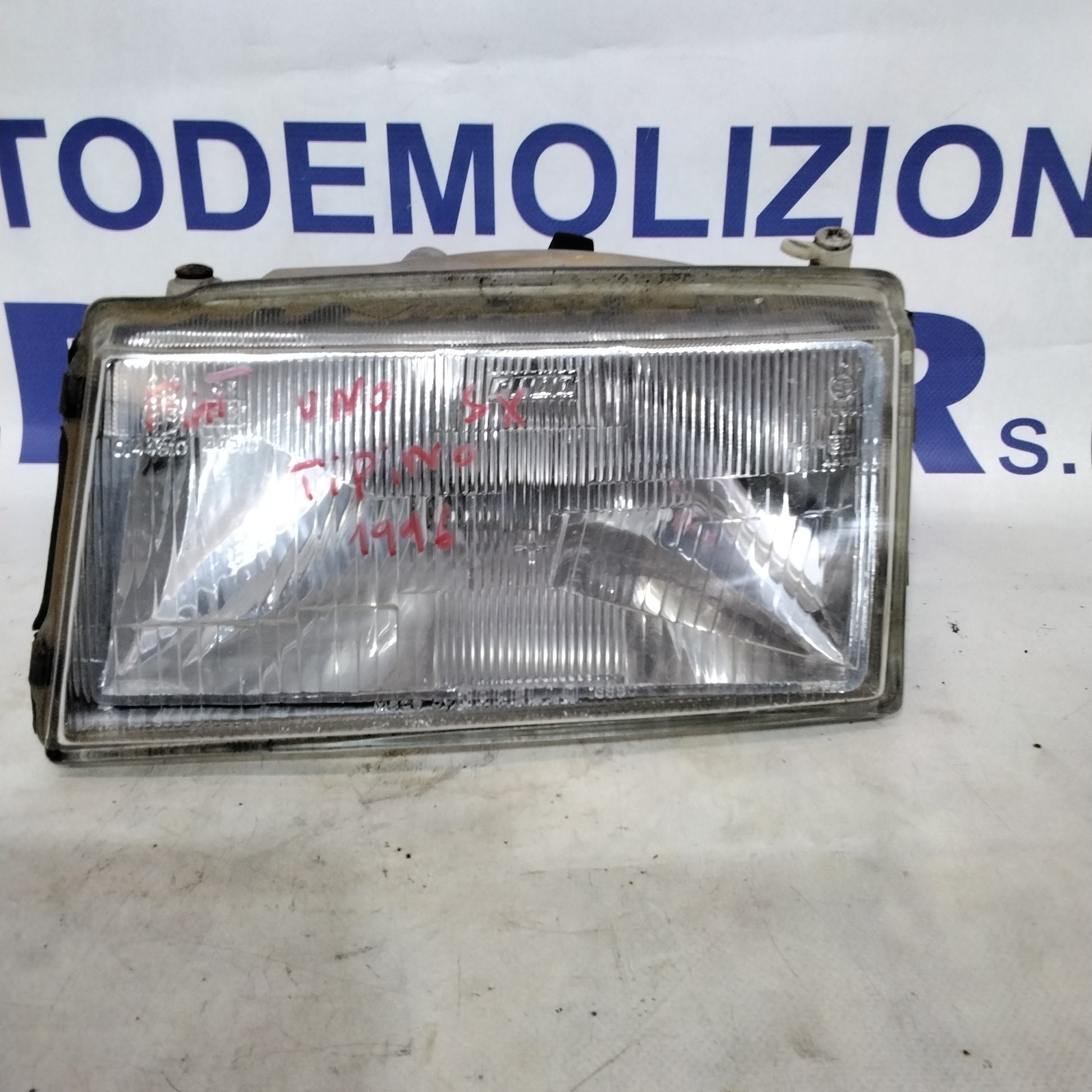Left headlamp Fiat Uno Tipo year 1996