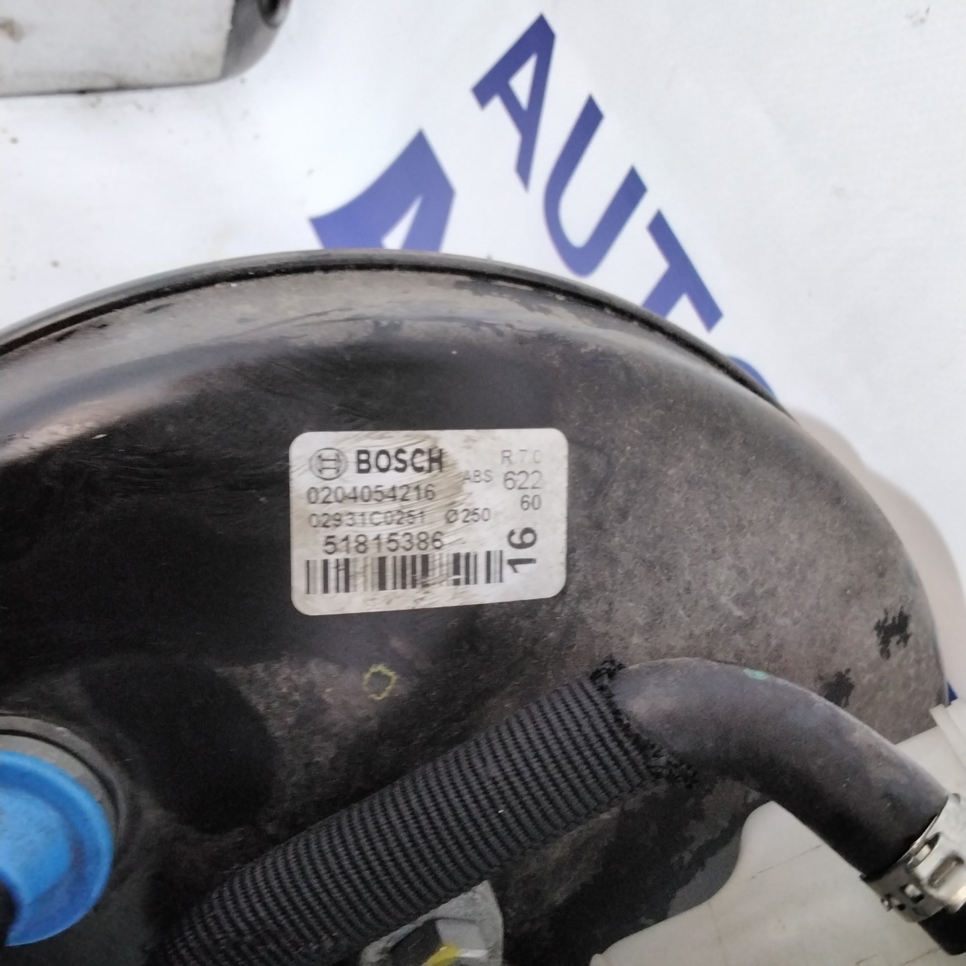 servofreno fiat bravo 1.6 multijet anno 2012 codice:0204054216