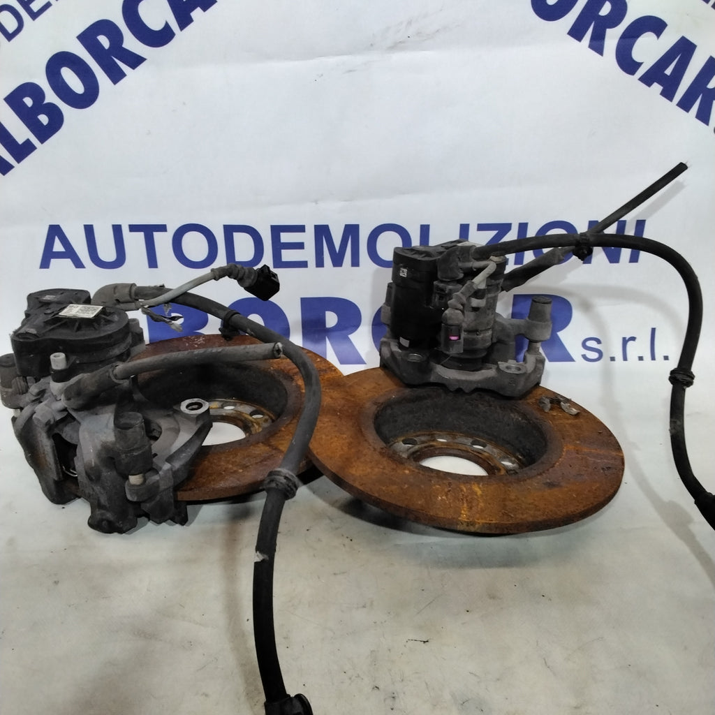 Brake disc + rear caliper Volkswagen Golf 7 1.6 tdi year 2017
