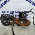 Brake disc + rear caliper Volkswagen Golf 7 1.6 tdi year 2017