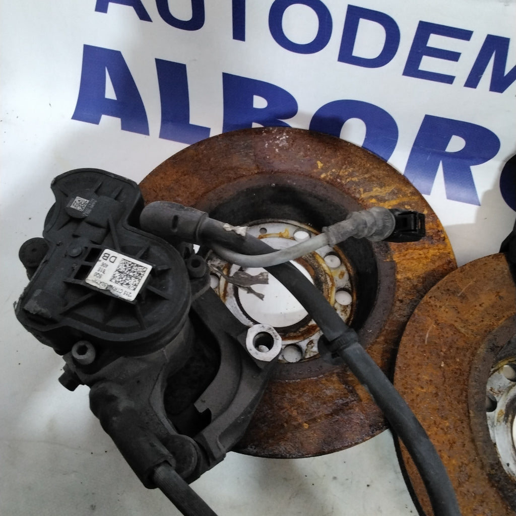 Brake disc + rear caliper Volkswagen Golf 7 1.6 tdi year 2017