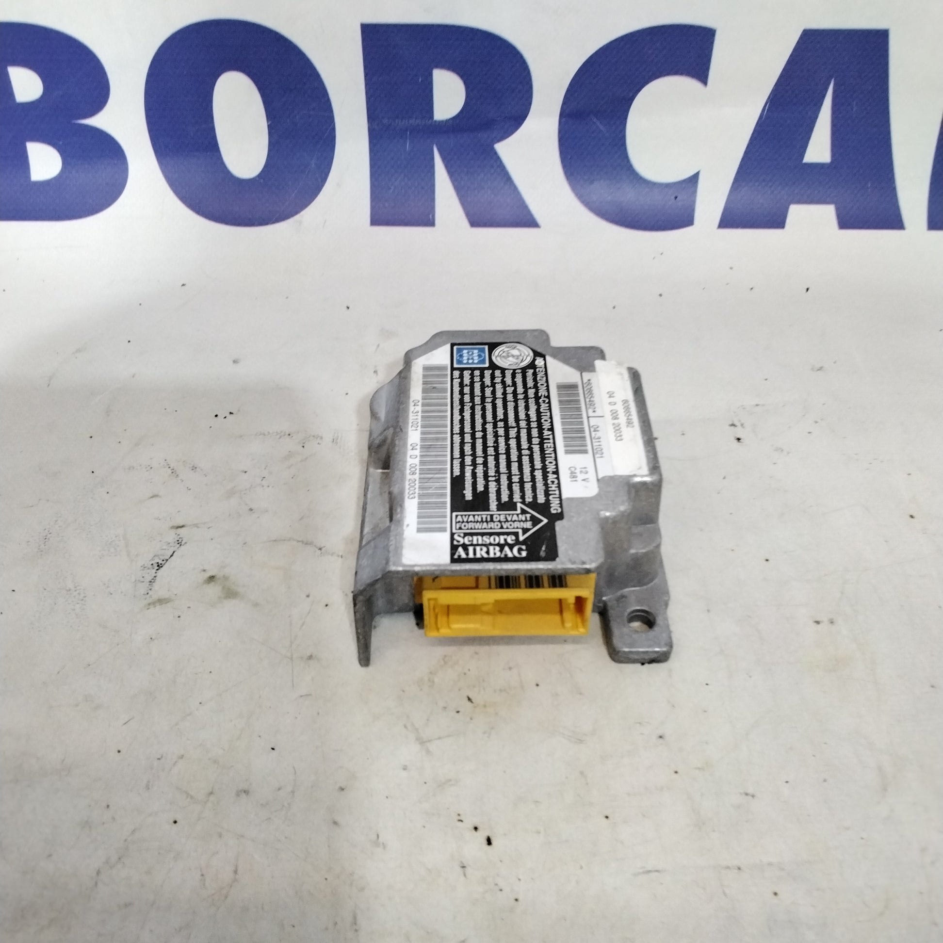 Airbag control unit Alfa Romeo 156 year 2001 code: 60665492