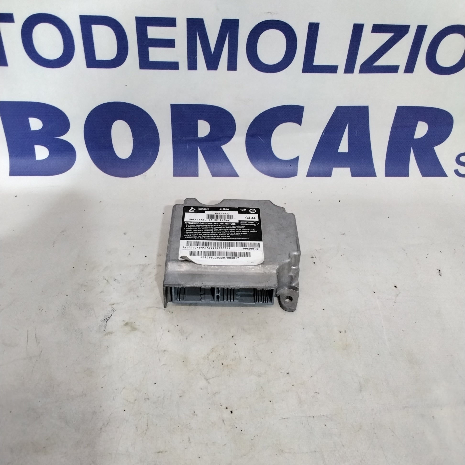 Fiat Stilo airbag control unit year 2001/2005