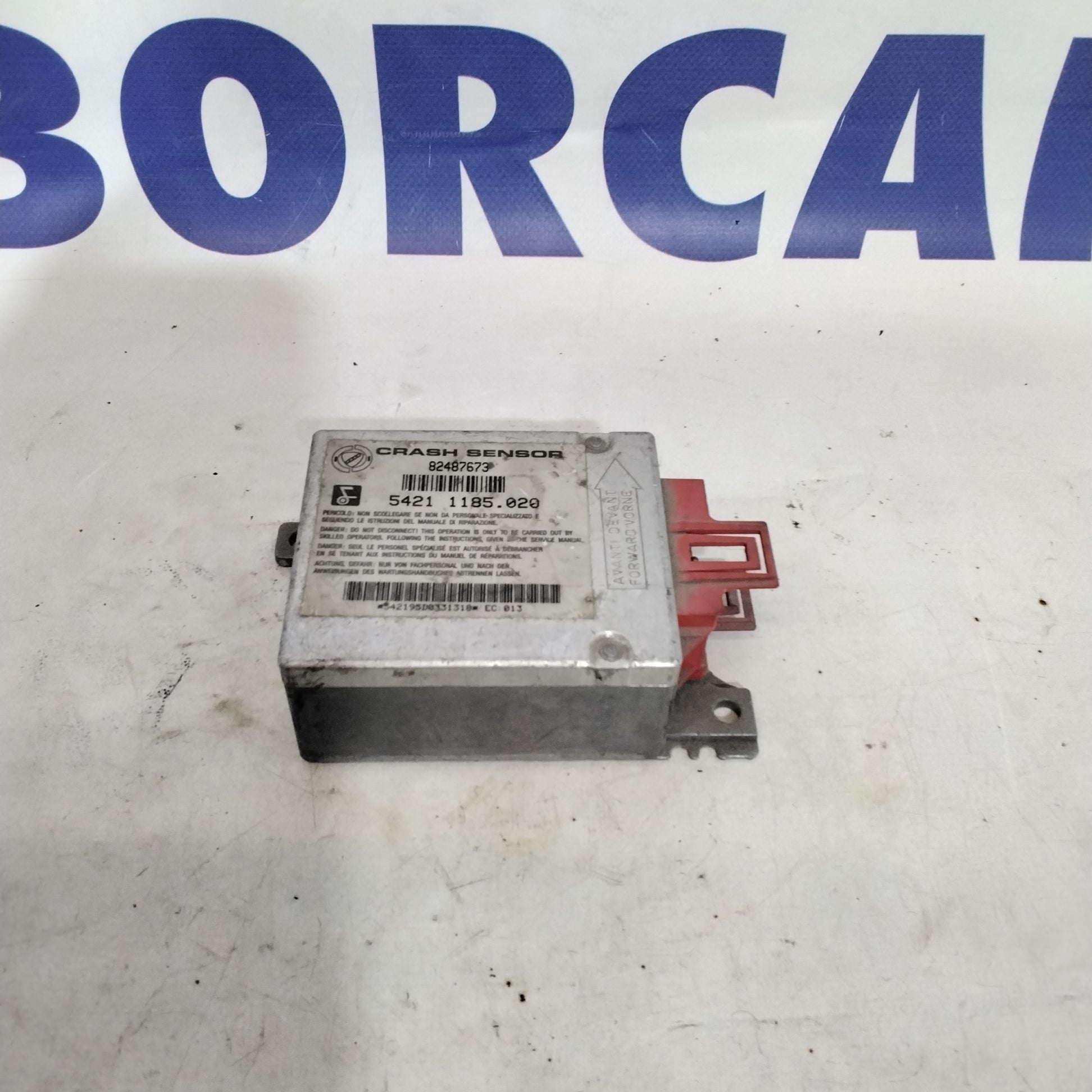 Airbag control unit / crash sensor Lancia Kappa 1.8 L year 1996 code: 54211185020