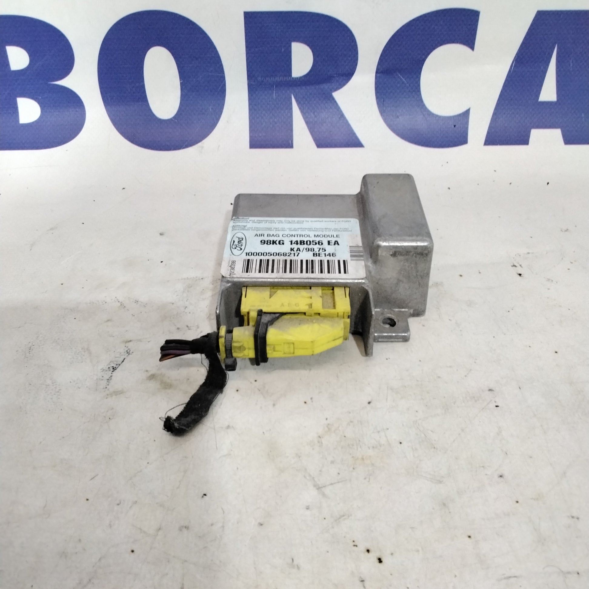 Airbag control unit Ford Ka 1.3i year 2000 code: 98KG14B056EA