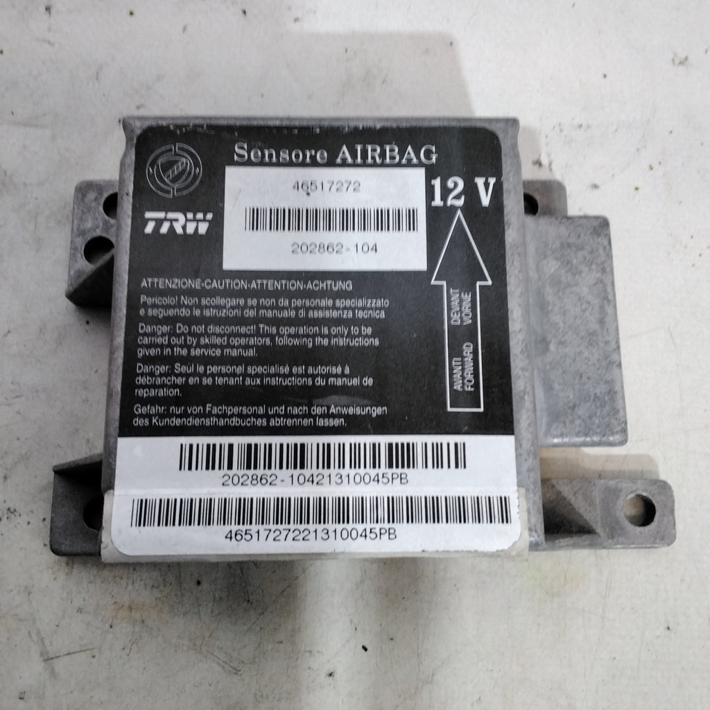 Centralita airbag Fiat Punto primera serie año 1996 código: 46517272