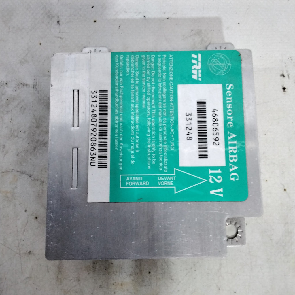 Airbag control unit Fiat Punto third series year 2003 code: 46806592
