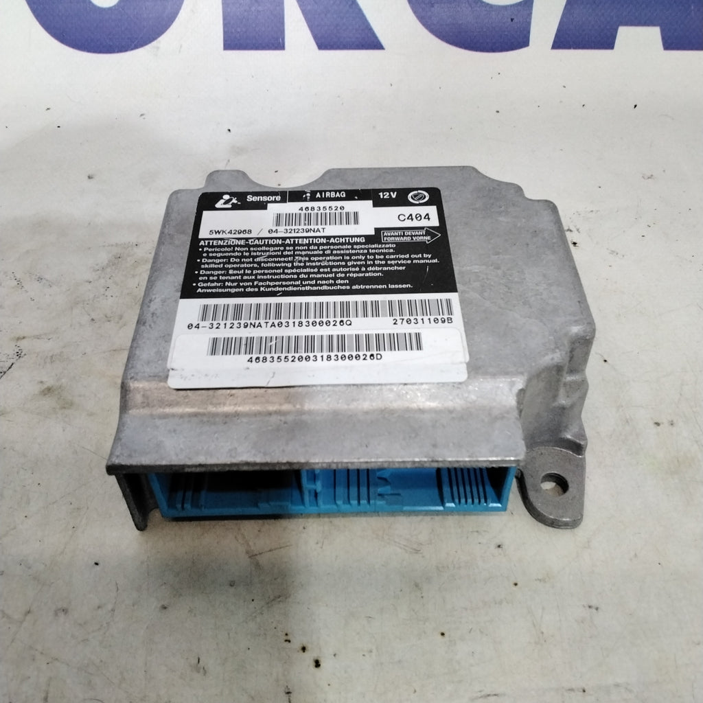 Centralita airbag Fiat Stilo año 2001/2005 código:46835520