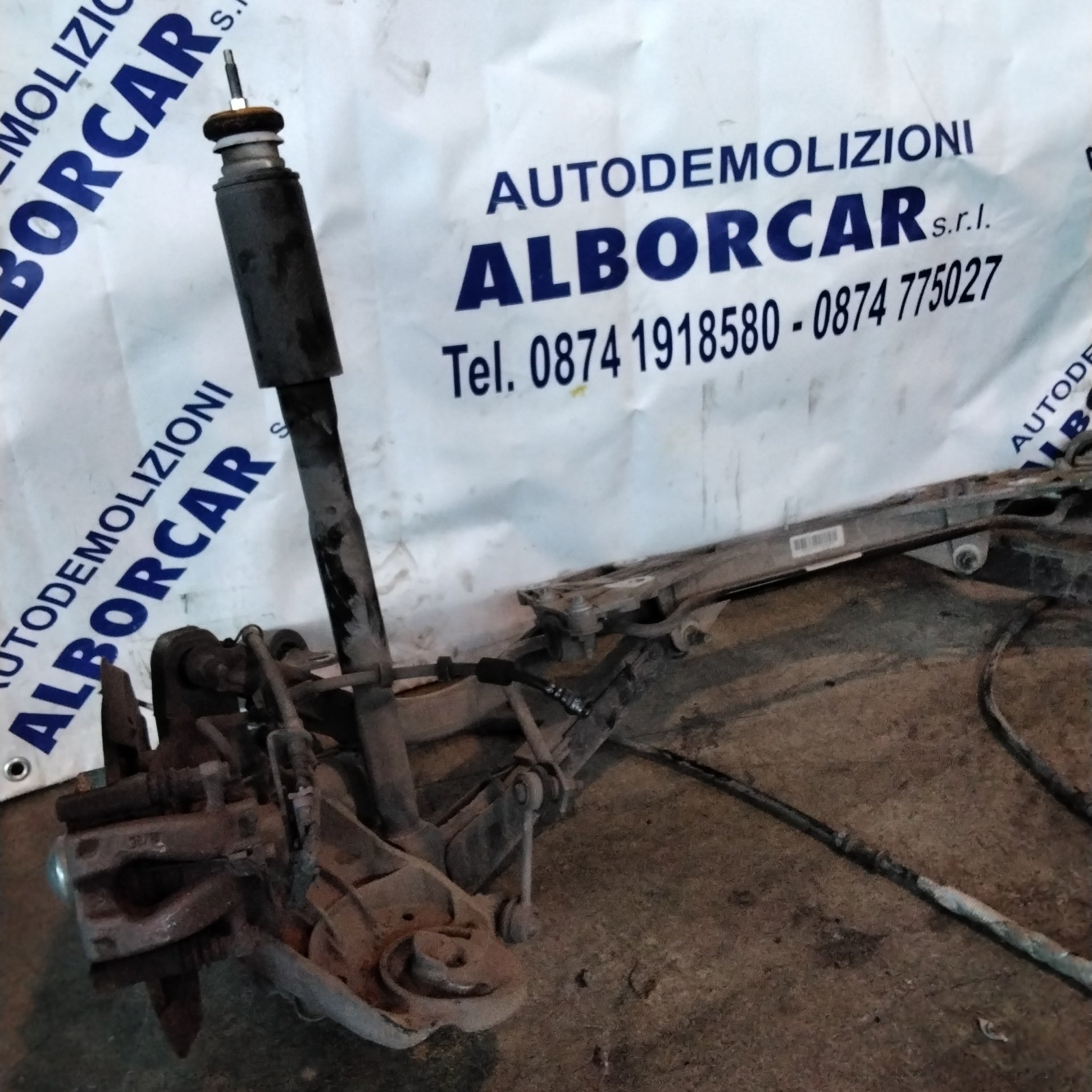 Ponte posteriore alfa romeo giulietta 1.4 turbo benzina anno 2016